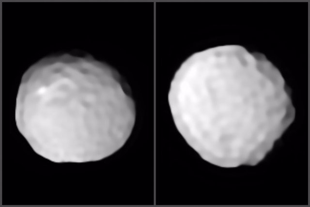 Superficie del asteroide Pallas