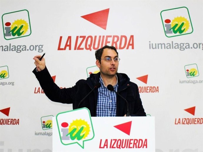 El ccordinador general de IU Andalucía, Toni Valero