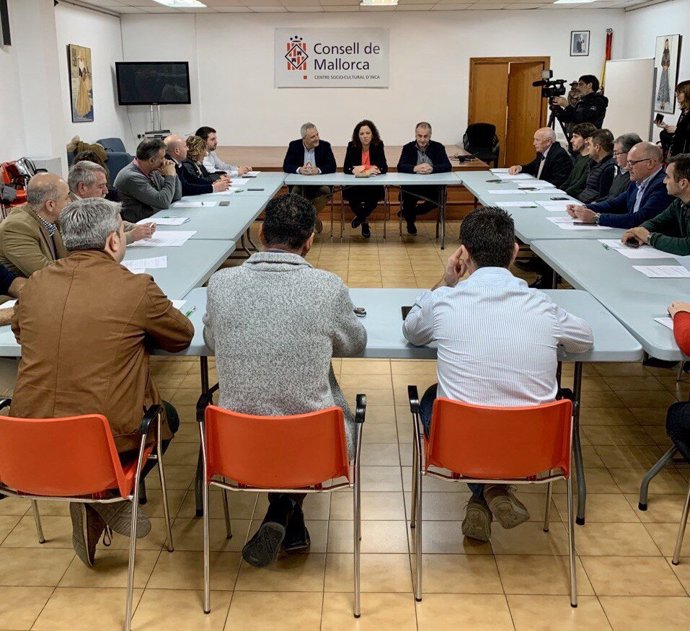 Reunión del Consell de Mallorca.