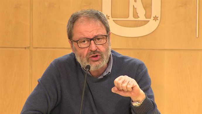 Imagen de recurso del concejal de Más Madrid en el Ayuntamiento de la capital, Javier Barbero.