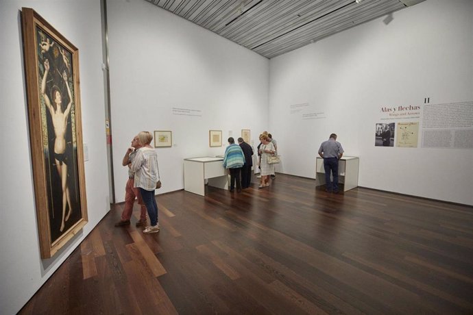 Imagen de la exposición 'Jardín desecho' del Centro Federico García Lorca