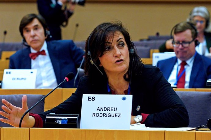 La presidenta del Gobierno de La RIoja,Concha Andreu, nombrada vicepresidenta del Grupo Socialista en el Comité de las Regiones
