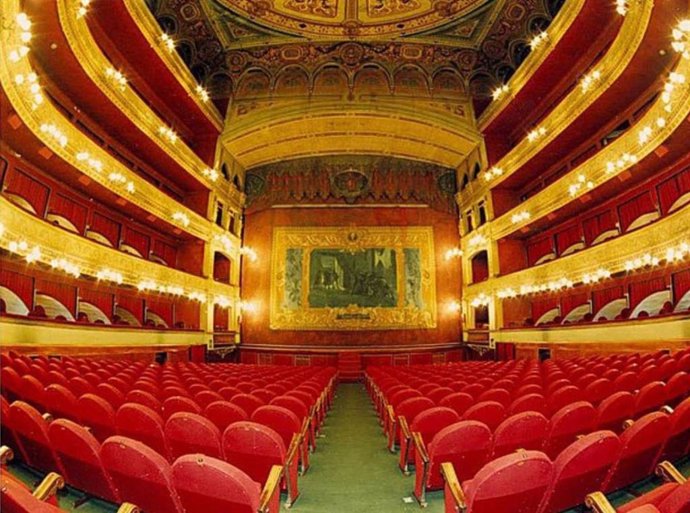 Imagen de archivo de la platea del Teatro Lope de Vega.