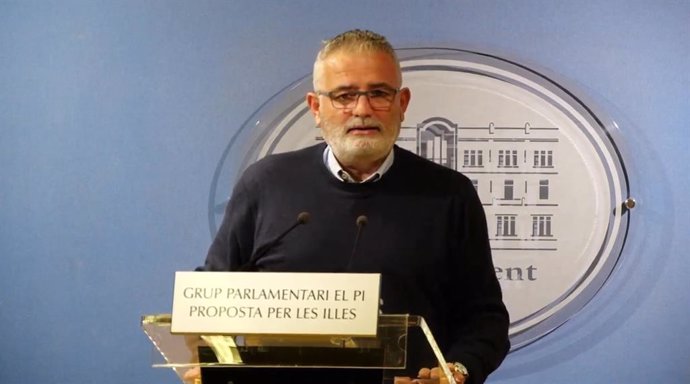 El portavoz de El PI, Jaume Font.