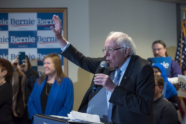 February 8, 2020 - Concord, New Hampshire, United States: Dr.Jane Sanders, wife of Democratic Presidential candidate Senator Bernie Sanders at a campaign rally in Concord, NH. ( Rick Friedman/Contacto)