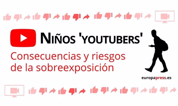 Niños 'youtubers': riesgos de desprotección, acoso y abuso por la sobreexposició