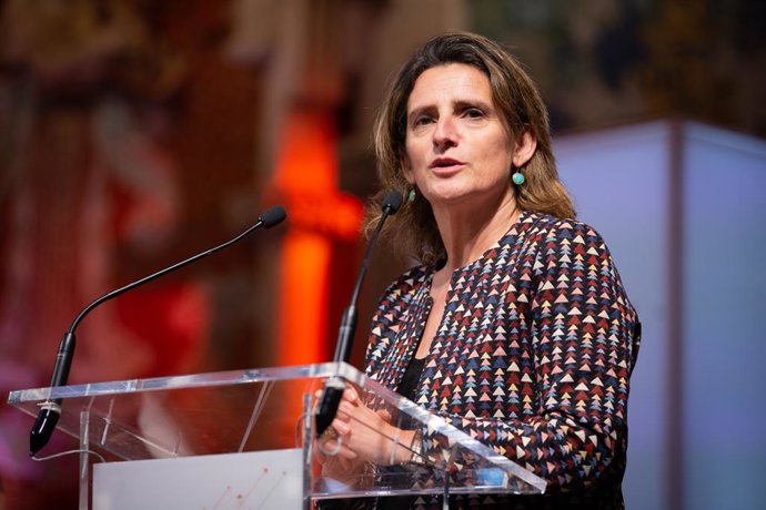 La vicepresidenta de Transició Ecolgica, Teresa Ribera, en una imtage d'arxiu