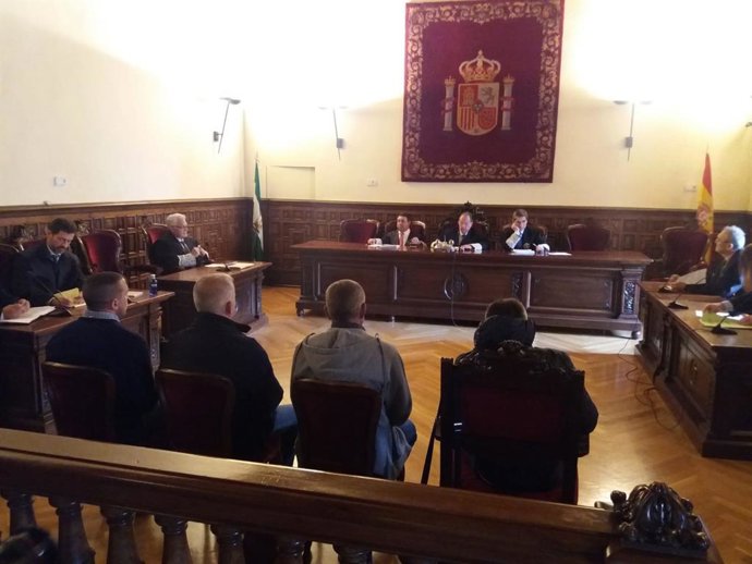 Imagen de la celebración de la vista en el TSJA sobre el recurso a la sentencia del asesinato de Lucía Garrido