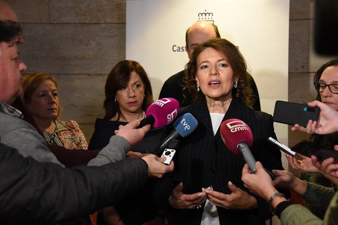 La consejera de Bienestar Social, Aurelia Sánchez.