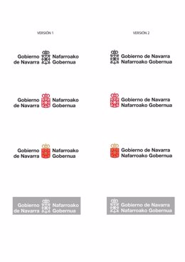 El Gobierno de Navarra modifica su símbolo oficial para que el castellano aparezca antes que el euskera.