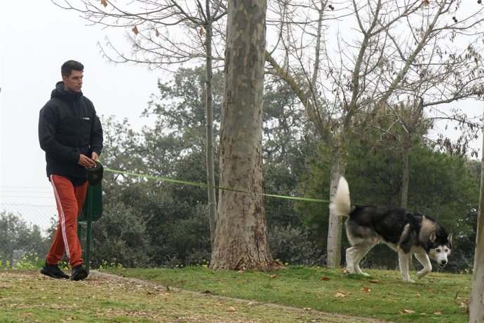 Diego Matamoros se refugia en su mascota durante su crisis matrimonial con Estela Grande