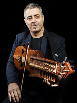 El músico Ángel Lévid
