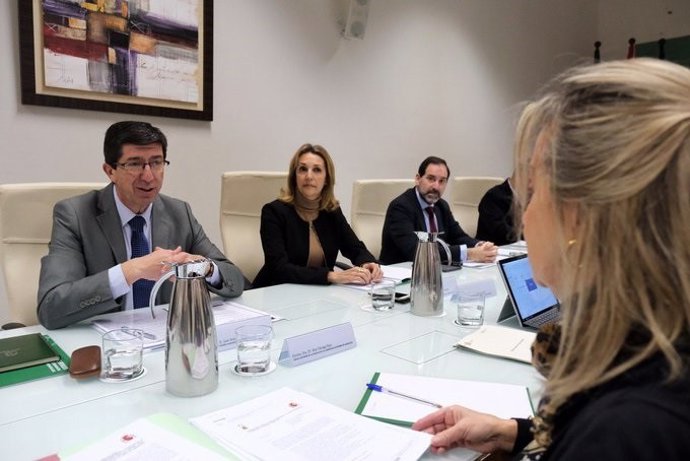 El vicepresidente de la Junta, Juan Marín.