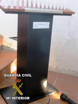 Lampadario de la parroquia de Huércal-Overa (Almería)