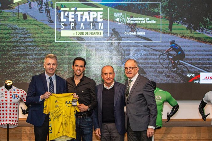 Alberto Contador será Embajador de L'Etape Spain by Tour de France en Villanueva del Pardillo (Madrid)
