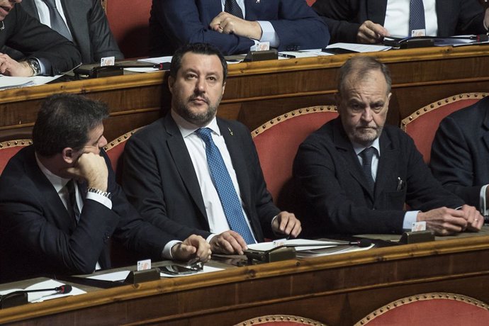 Italia.- El Senado italiano autoriza que Salvini sea juzgado por impedir desemba