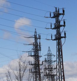 Electricidad, energía, cables, torres eléctricas, corriente