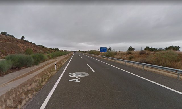 A-66 en Monesterio (Badajoz)