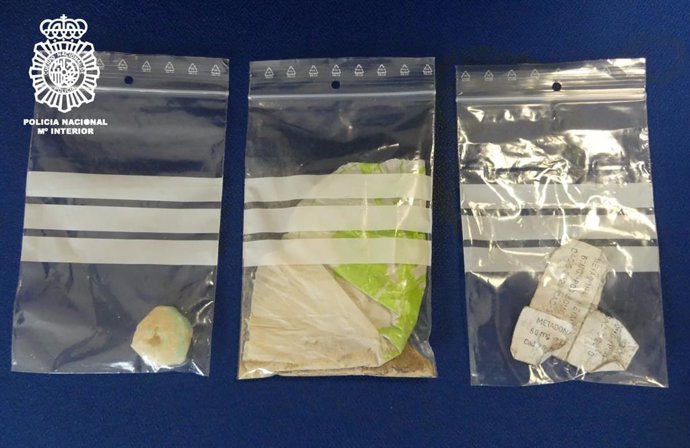 La droga hallada por los agentes