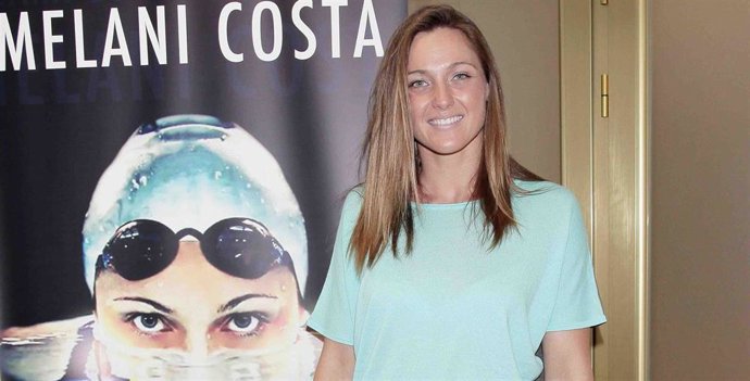 La nadadora Melani Costa.