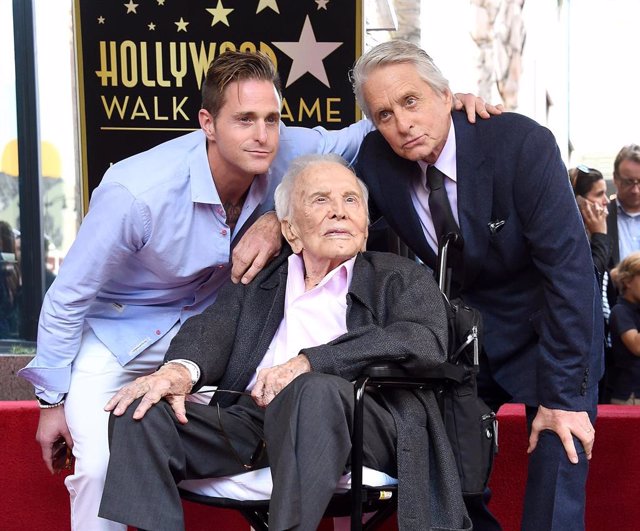 Michael Douglas Honored With Star On The Hollywood Walk Of Fame