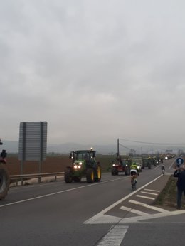 Málaga.- Agricultores y ganaderos claman en Antequera contra los bajos precios: 