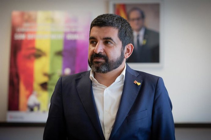 Retrato del conseller de Trabajo, Asuntos Sociales y Familias de la Generalitat catalana, Chakir El Homrani (archivo)