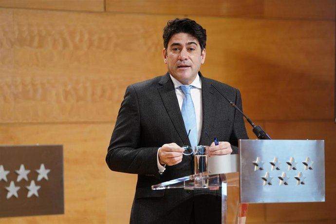 Imagen de recurso del consejero de Vivienda de la Comunidad de Madrid, David Pérez.