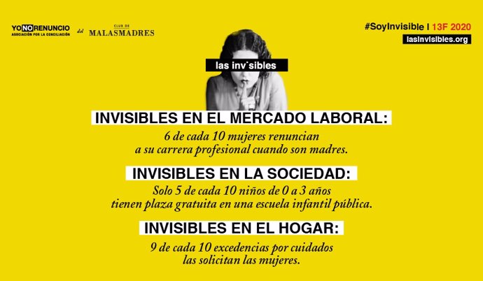 Campaña Las Invisibles de Malas Madres