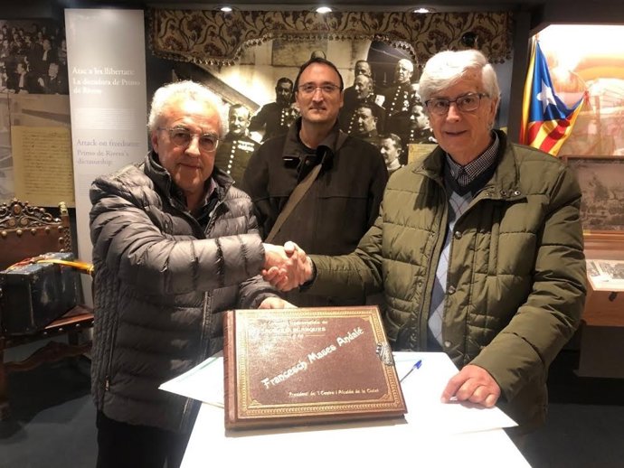 Ernic Mir, Josep Mases Giné y Francisco Javier Cortijos.