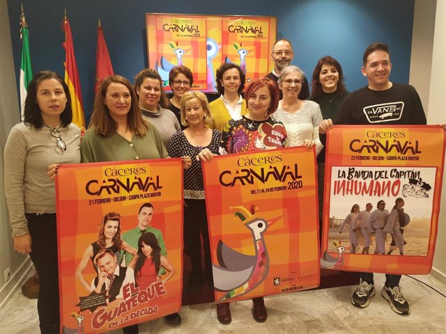 Presentación de la programación del Carnaval de Cáceres