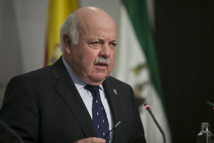El consejero de Salud y Familias, Jesús Aguirre, en una imagen de archivo