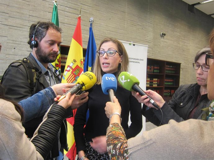 La directora general de Trabajo de la Junta, Sandra Pacheco.