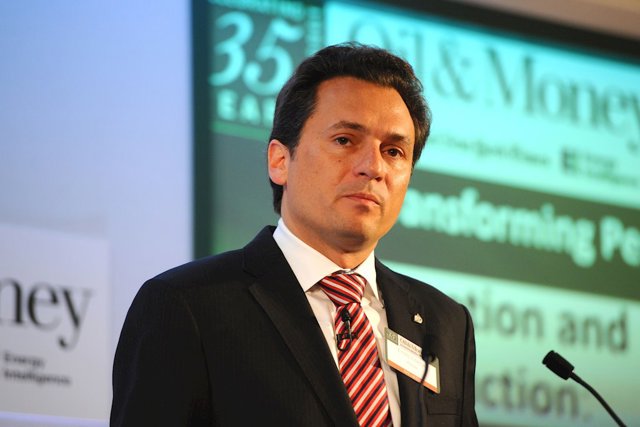 El exdirector general de la petrolera mexicana Pemex Emilio Lozoya