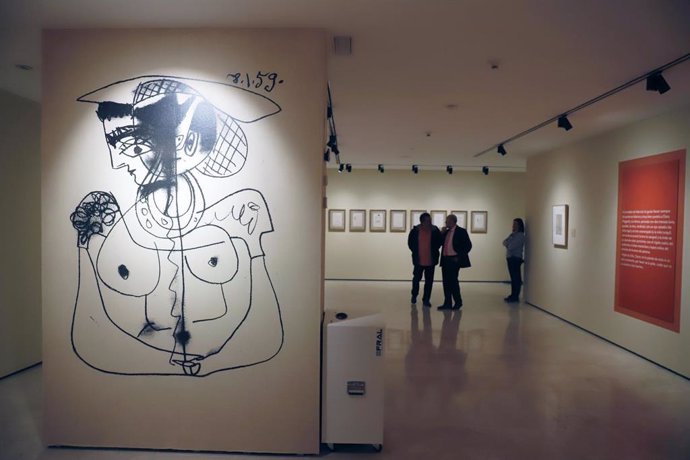 Exposición temporal de la Fundación Picasso Museo Casa Natal 'Trozo de Piel Cela-Picasso, pasiones compartidas' en Málaga a 13 de febrero 2020