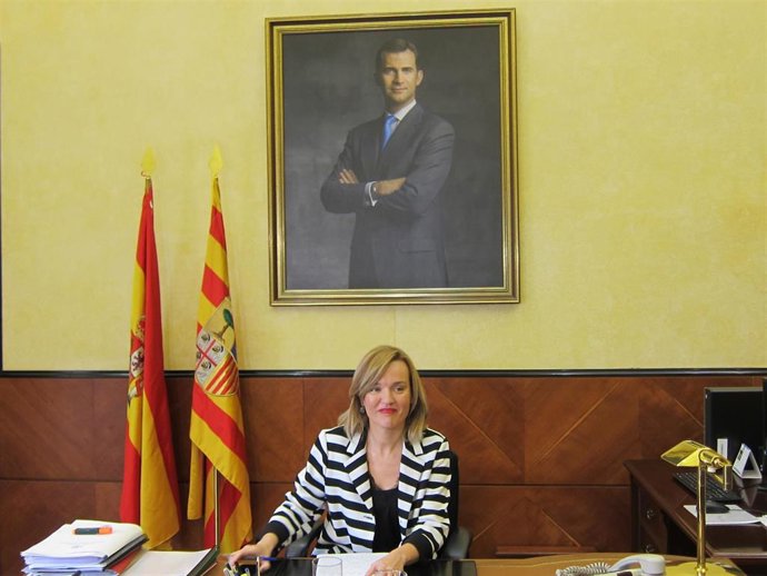 La delegada del Gobierno en Aragón, Pilar Alegría