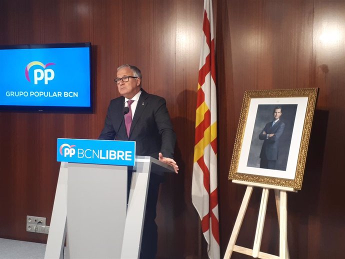 El líder del PP a Barcelona, Josep Bou (arxiu)
