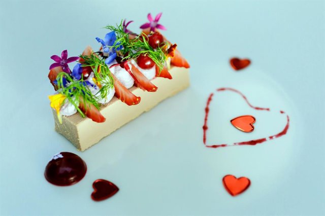 Plato de San Valentín del Hotel Intercontinental de Madrid