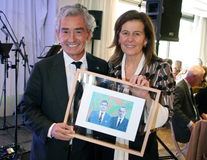 Homenaje al presidente de Konecta