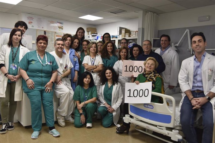 Profesionales de la Unidad de Ictus del Hospital Universitario Reina Sofía de Córdoba
