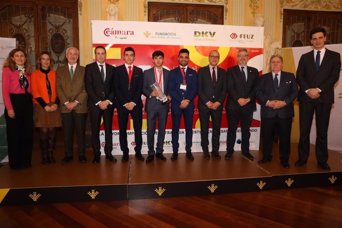 El equipo JEM, campeón de Aragón de la Global Management Challenge de la Cámara de Comercio
