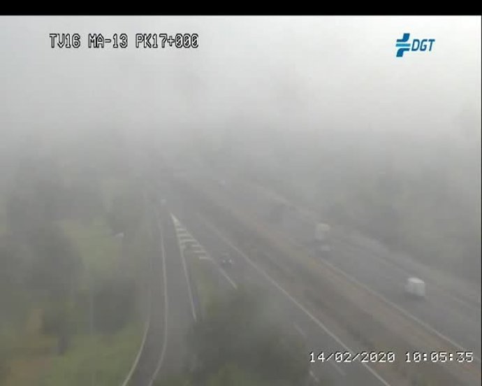 Cámara de la DGT en la Ma-13