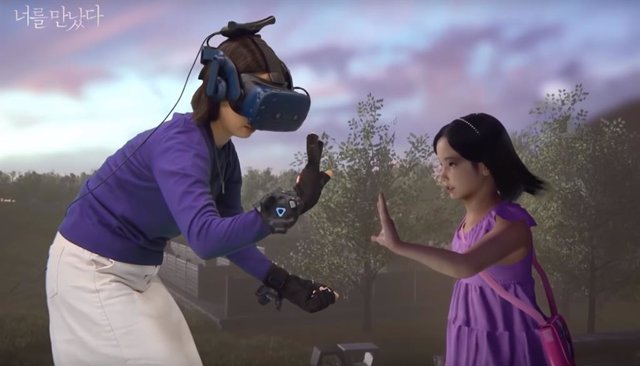 Una madre y su hija se "reencuentran" en un documental surcoreano gracias a la realidad virtual
