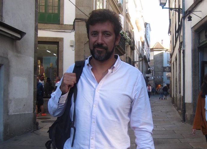 El secretario general de Podemos en Galicia, Antón Gómez-Reino