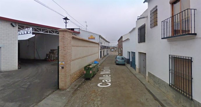 Imagen de la calle Molino de Almagro en Google Street View