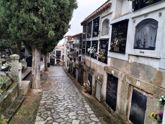 Cementerio viejo de Cáceres donde se están realizando enterramientos por falta de espacio