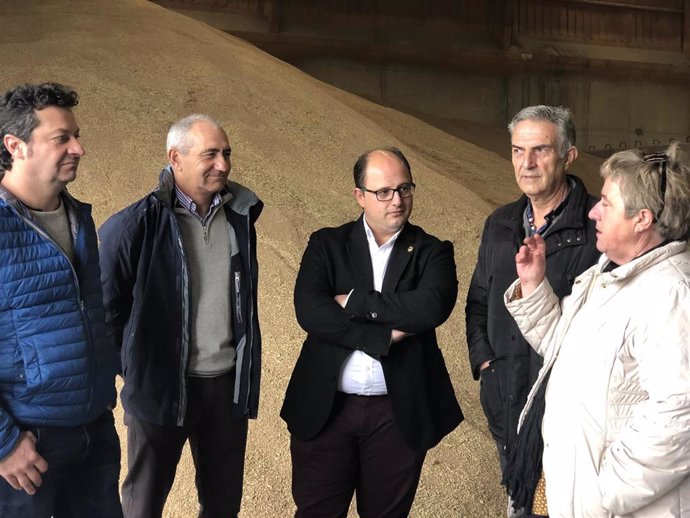 Visita a la Cooperativa Cereales Teruel, en Aguilar del Alfambra