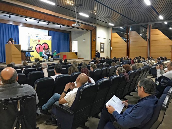 Conmemoración del Día Internacional de lucha contra el cáncer infantil en el Hospital Materno de Málaga