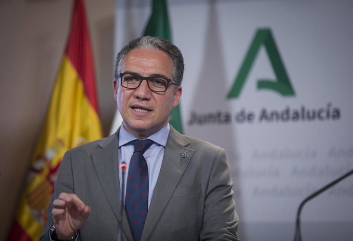 El consejero de presidencia, Elías Bendodo