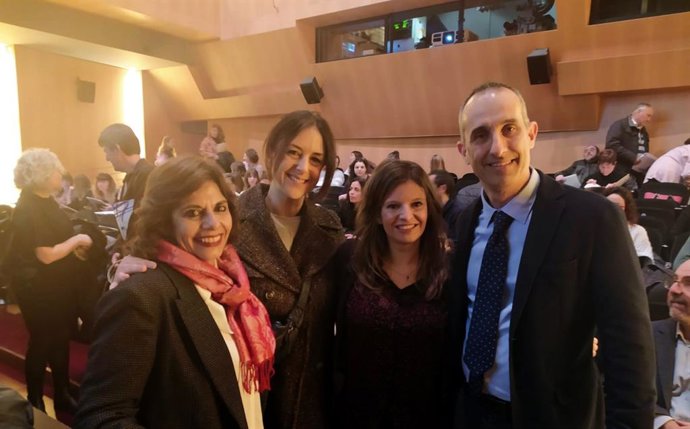 Graciela Esebbag, Thas Tiana, Vanessa Pera y Jaume Celma